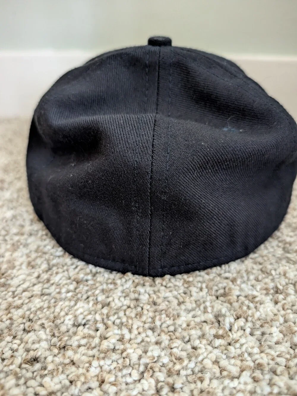 Vtg Salt Lake‎ City Bees Black Buzz Embroidered Logo Baseball Cap Sz 7.5